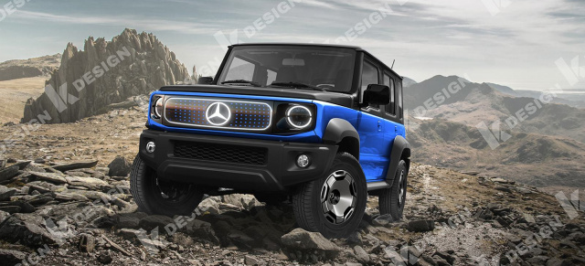 Mercedes G-Klasse kommt als Mini-Offroader mit E-Antrieb - FOCUS