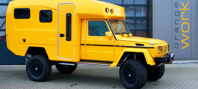Mercedes-Benz G-Klasse Fernreisemobil: Fuhrwerk Orangework: Die G-Klasse wird zum Globetrotter