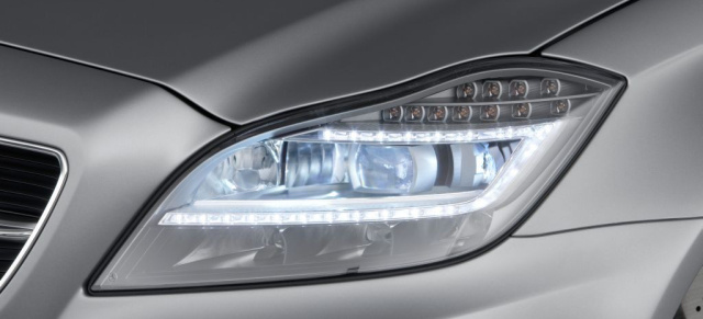 So geht Mercedes morgen das Licht auf: Dynamische Voll-LED-Scheinwerfer gehen bald in Serie