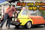 Gewinnspiel: Zeigen Sie Ihren WM-Benz: Tolle Preise beim WM-Benz Gewinnspiel mit Bitburger und Mercedes-Fans.de  