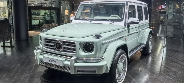 Die wohl  außergewöhnlichste G-Klasse Dubais: Carlex eröffnet Showroom in Dubais Supercar-Mekka