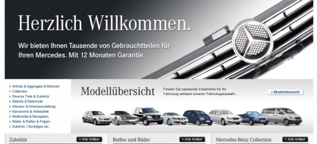 Mercedes-Benz Gebrauchtteile Center verschenkt 10.000 Cent Gutschein an 10.000. Ebay-Kunden: 