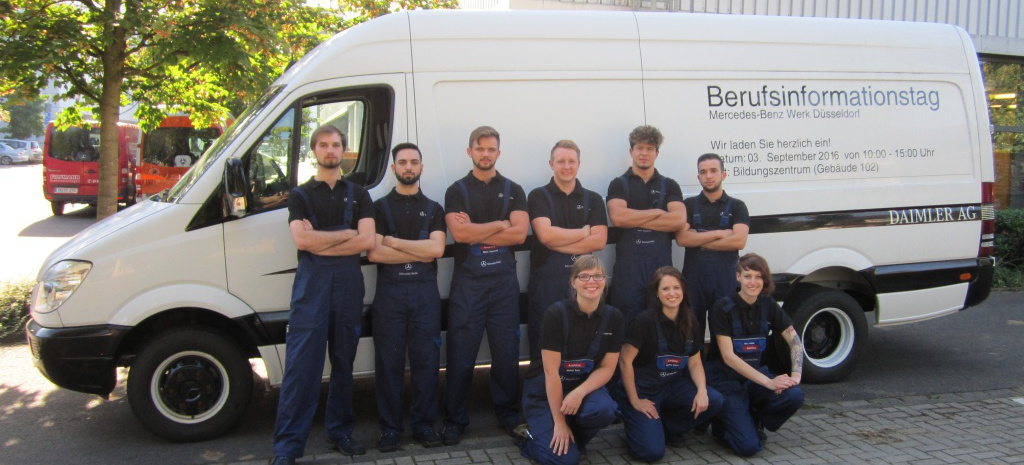3 September Mercedes Benz Werk Dusseldorf Berufsinformations Und Bewerbertag Fur Schulerinnen Und Schuler News Mercedes Fans Das Magazin Fur Mercedes Benz Enthusiasten