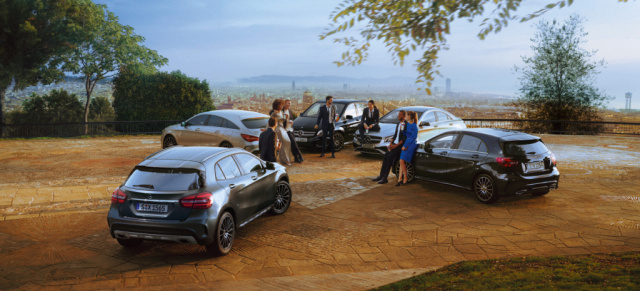 Mercedes-Benz Sondermodelle: Ab sofort besondere Kompakte mit Stern bestellbar: Mercedes-Benz PEAK Edition