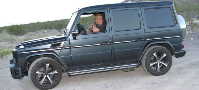 Gerücht: Arbeitet AMG an einem G-Modell mit V12-Motor?: Angeblich Kleinserie von 300 G-Modellen mit V12-Motor in Planung//Foto SB-Medien