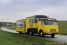 Hoch auf dem gelben Wagen  der ADAC Betreuungswagen: Informations- und Betreuungswagen auf Mercedes-Benz Basis