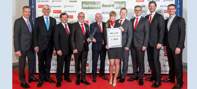 kfz-betrieb«-Vertriebs-Award 2016: Lueg ist auf dem 1. Platz: Jury: LUEG ist das beste Autohaus Deutschlands