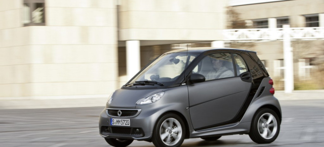 smart fortwo 2012: der neue Look: Schwerpunkt der Modellpflege liegt auf Exterieur 