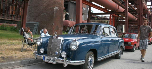 Jeden 1. Sonntag: Oldtimertreff Zollverein, Essen: Auf dem Weltkulturerbe treffen sich einmal im Monat Oldtimerfans