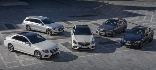 Mercedes-Benz Elektroffensive: Auto wie von einem anderen Stern: Die neuen EQ-Hybriden von Mercedes kommen