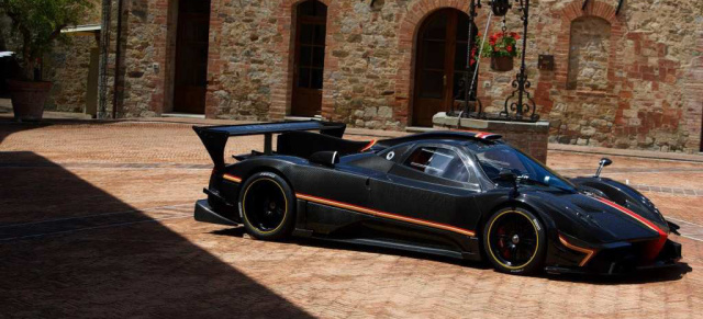 Mercedes AMG Power inside: Neues Supercar Pagani Zonda Revolucion: Ein 800 PS starker 6-Liter-V12-Motor von AMG treibt den italienischen Supersportwagen an  