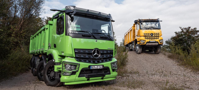 Der neue Mercedes-Benz Arocs: Arocs profitiert von den jüngsten Generationen an Assistenzsystemen