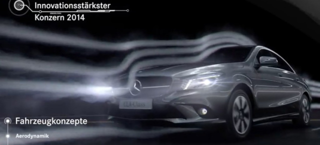 Imagefilm: Mercedes-Benz ist innovationsstärkste Automobilmarke 2014: AutomotiveINNOVATIONS Awards 2014 - ausgezeichnete  Innovationen von Mercedes-Benz 