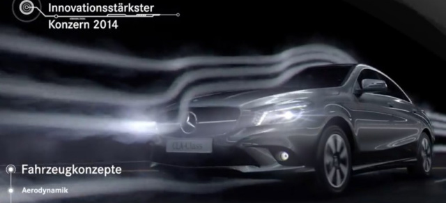 Imagefilm: Mercedes-Benz ist innovationsstärkste Automobilmarke 2014: AutomotiveINNOVATIONS Awards 2014 - ausgezeichnete Innovationen von Mercedes-Benz