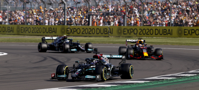 Großer Preis von Großbritannien: Hamilton siegt, Verstappen fliegt!: Nur noch 8 Punkte: Heimsieg beim Heimspiel für Lewis Hamilton