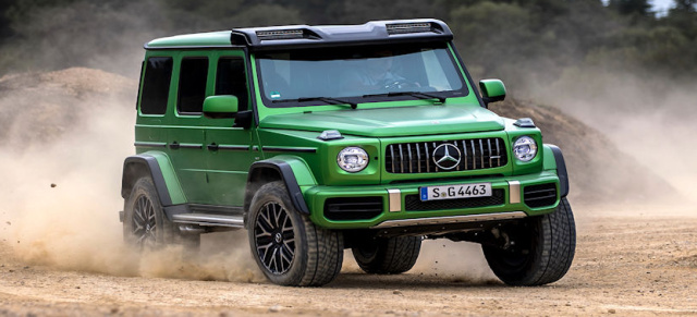 Das große V8-Finale?: Der letzte seiner Art: Mercedes-AMG G 63 4x4² im Fahrbericht