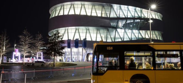 2. April: Lange Nacht der Museen: Zwölf Stunden Programm im Mercedes-Benz Museum bei der Langen Nacht der Museen