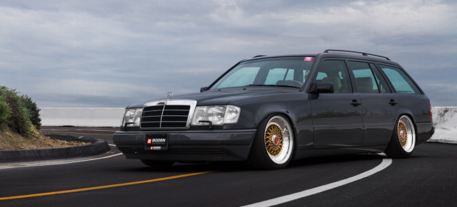 Mercedes-Benz S124 Tuning: Tief gesunken: Der Mercedes-Benz 300 TE ist ganz unten angekommen