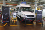 "Buen día para el nuevo Mercedes Sprinter":  Daimler startet mit Produktion des Mercedes-Benz Sprinter in Argentinien durch 