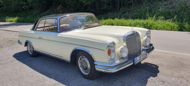Waiblingen: Wer hat diesen Oldtimer gesehen?: Diebe stehlen Mercedes-Benz SEb Coupé
