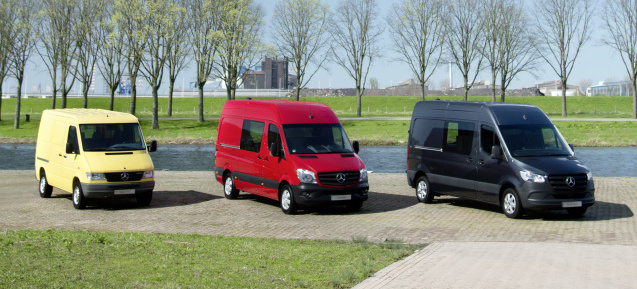 25 Jahre: Der Mercedes-Benz Sprinter feiert Geburtstag: Working-Class-Hero mit Stern