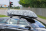 Mercedes-Zubehör-Prototyp erwischt: Ungewöhnlicher Erlkönig: Neue Mercedes-Dachbox in der Erprobung
