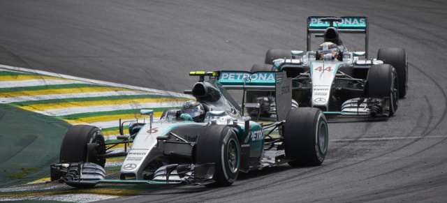 Formel 1: Großer Preis von Brasilien, Rennen: Silber fährt in einer eigenen Welt!