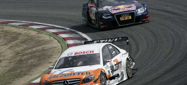 DTM Barcelona: Audi siegt: Dreifach-Sieg für de vier Ringe - Gary Paffett Vierter