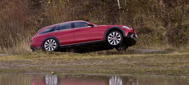 Mercedes-Benz E-Klasse All-Terrain -  der Mercedes-Kombi mit SUV-Know-how inside : "Schmutzige" Fragen und "saubere" Antworten zur E-Klasse All-Terrain: Interview mit E-Klasse Chefentwickler Michael Kelz