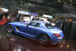 Mercedes SLS AMG von  FAB DESIGN: Premiere in Genf:  Mercedes Tuning mit Mut zur Farbe