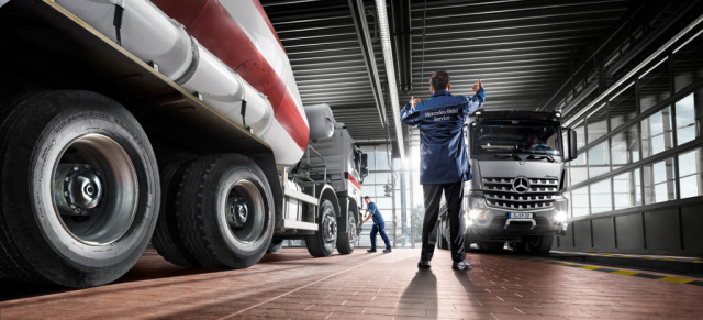 Daimler Trucks & Buses: Hier werden sie auch weiterhin geholfen: Mercedes hält Servicenetz aufrecht