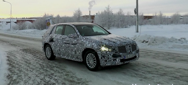 Erlkönig Video: Mercedes GLK 2016: Die kommende Mercedes-GLK Generation in bewegten Bildern
