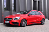 Optik-Tuning: Folie für Mercedes-Benz A45 AMG: Der kompakte Sportwagen kriegt `ne "Ein-Packung"