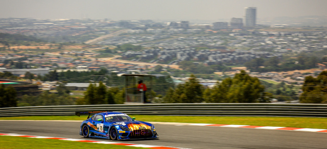 Mercedes-AMG bei der Intercontinental GT Challenge: Geschlagene Mamba, Klassensieg für SPS Performance in Kyalami