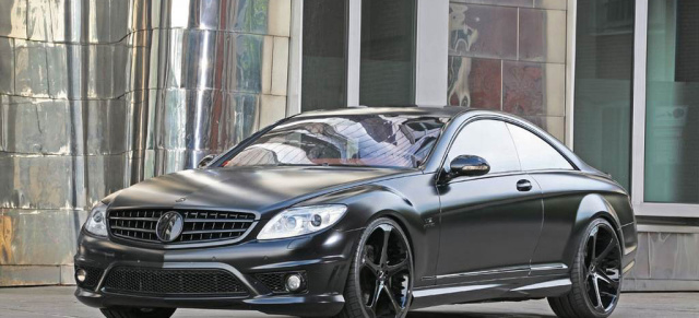 Mercedes Tuning von ANDERSON: Attack in Black : ANDERSON präsentiert getunten  Mercedes CL65  AMG mit 670 PS
