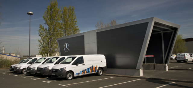 Mercedes-Benz Vans: Innovatives Betreiberkonzept für Parkflächen am Amazon Standort Bochum 