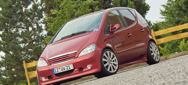 Ahhh, klasse!: Wer bei diesem Mercedes Modell  "A" sieht, muss  "klasse" sagen!: 99er Mercedes A-Klasse W168 mit reichlich Extras