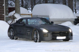 Erlkönig erwischt:Mercedes SLS AMG Black Series: Neue "coole" Bilder vom neuen Supersportwagen mit AMG DNA 