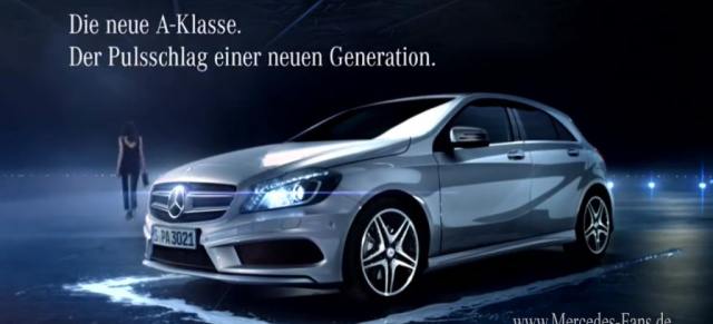 Neuer Fernseh-Star Teil 2: Mercedes A-Klasse TV-Spot "Parking": TV-Werbefilm für das neue Mercedes-Modell