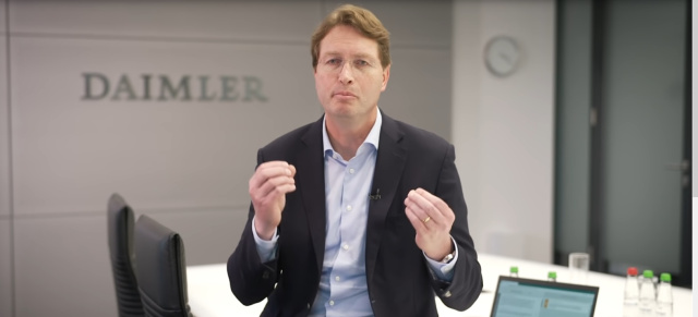 Daimler und Corona-Krise: Videobotschaft: Ola Källenius gibt ein Update zur Situation