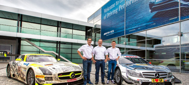 Maximilian Buhk und Maximilian Götz testen DTM-C-Klasse: Erfolgreiches Kundensportjahr für Mercedes-AMG: Mercedes-Benz SLS AMG GT3 gewinnt 24-Stunden-Rennen in Dubai, auf dem Nürburgring und in Spa-Francorchamps sowie das 12-Stunden-Rennen in Bathurst