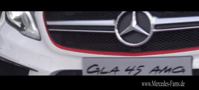 Teaser: Mercedes GLA 45 AMG Concept: Erstes Video von dem Mercedes Kompakt-SUV mit AMG DNA