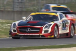 Schönheit der Bewegung: Mercedes SLS AMG GT3 in Slow Motion: Video vom Hofor Racing Boliden mit Stern beim 12h Rennen Mugello (13.03-15.03.)