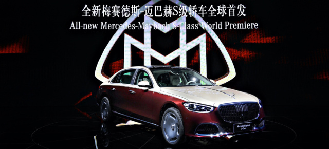 Mercedes-Maybach S-Klasse Z223: Weltpremiere für die Maybach S-Klasse auf der Auto Guangzhou in China