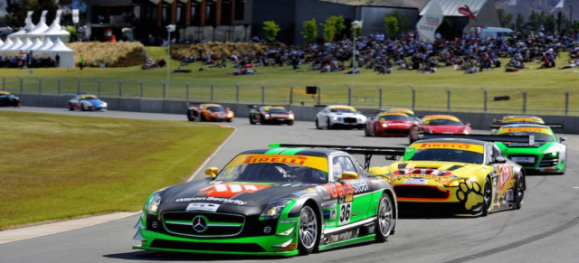 Rückspiegel: 2014 war ein erfolgreiches Jahr für SLS AMG GT3: SLS AMG GT3 gewinnt 34 Rennen in der Motorsportsaison 2014