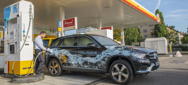 Brennstoffzelle: Tankeschön: Daimler, Daimler, Shell und Linde eröffnen neue Wasserstoff-Tankstellen
