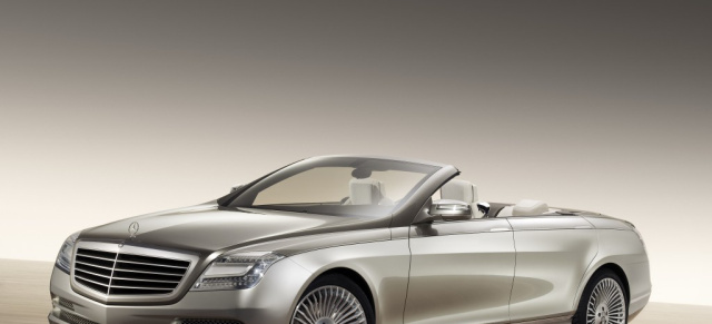 Mercedes Concept Ocean Drive  Eleganz in Cabrioform: Bringt Mercedes-Benz ein S-Klasse Cabrio? Was wäre das schön - dieser Super-Stern für einen Super-Sommer! 
