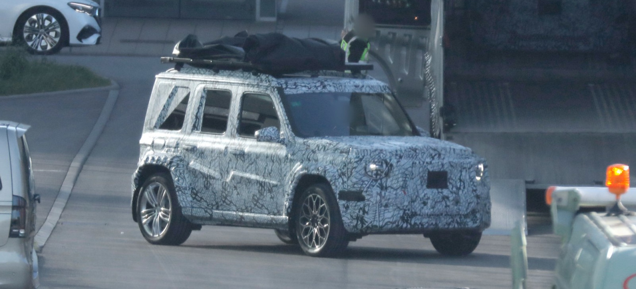 Mercedes-Erlkönig Premiere: die g-Klasse zeigt sich: Erste Bilder vom Mercedes  Mini-G