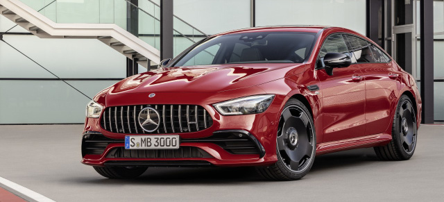 Mercedes-AMG GT 4-Türer Coupé Modelle:  AMG GT 43 4MATIC+ 4-Türer Coupé: neues Einstiegsmodell für 95.259 € 