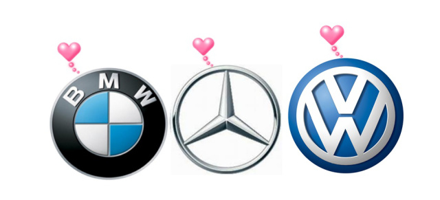 Medienbericht: Entsteht eine deutsche Autoindustrie-Allianz für autonomes Fahren?  : Megabündnis in Sicht? VW, BMW und Daimler prüfen Kooperation